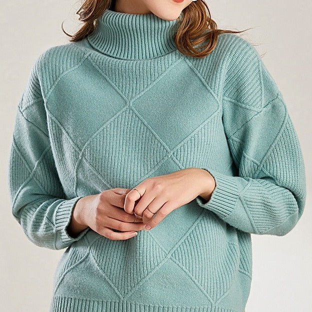 LAURA™ - Couture Merino Wol Coltrui