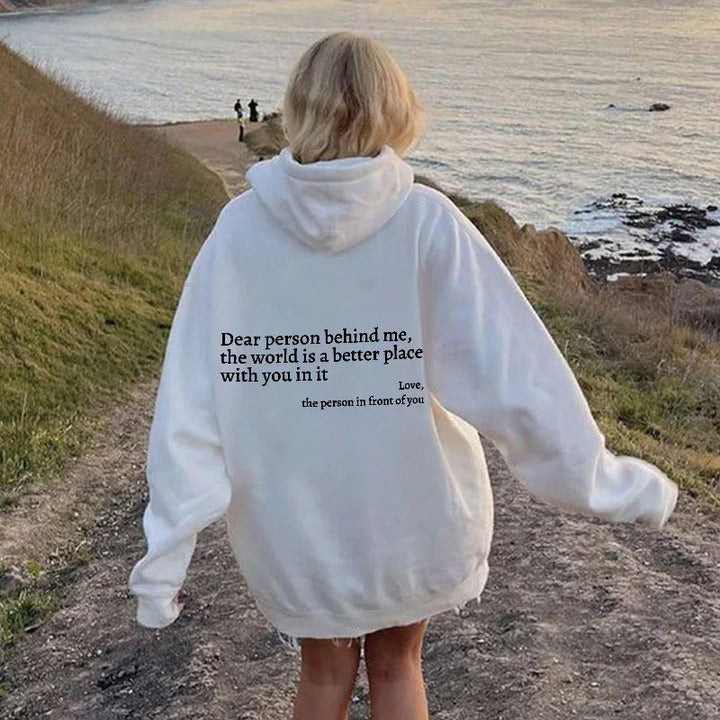 Lovidam™ 'Dear Person Behind Me' Hoodie