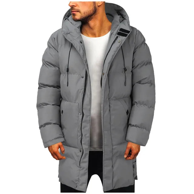 Abraham™ - Lange parka voor heren