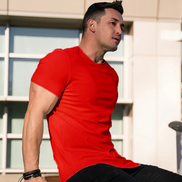 SHAPESHIRT™ - Het figuurcorrigerende T-shirt met een sportieve snit.